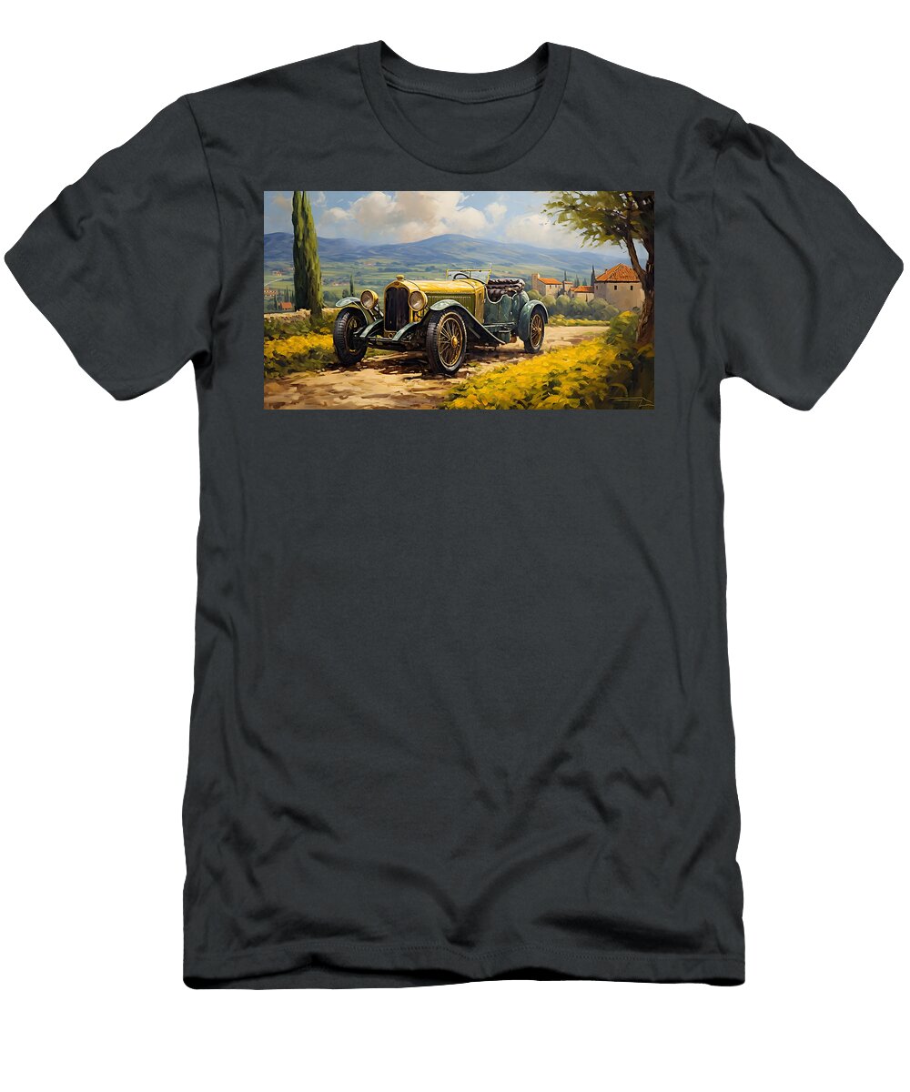 3 1927 Bugatti Type 40 Grand Sport Roadster Stun By Asar Studios Celestial Images T-Shirt