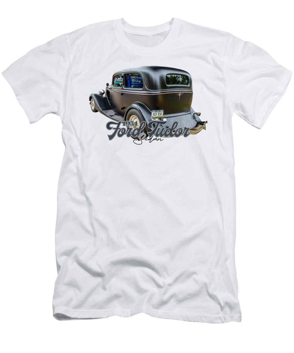 3 1934 Ford Tudor Sedan Gestalt Imagery T-Shirt