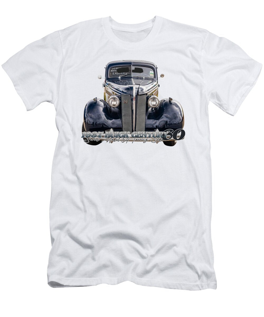 3 1937 Buick Century Series 60 Model 64 Touring Sedan Gestalt Imagery T-Shirt