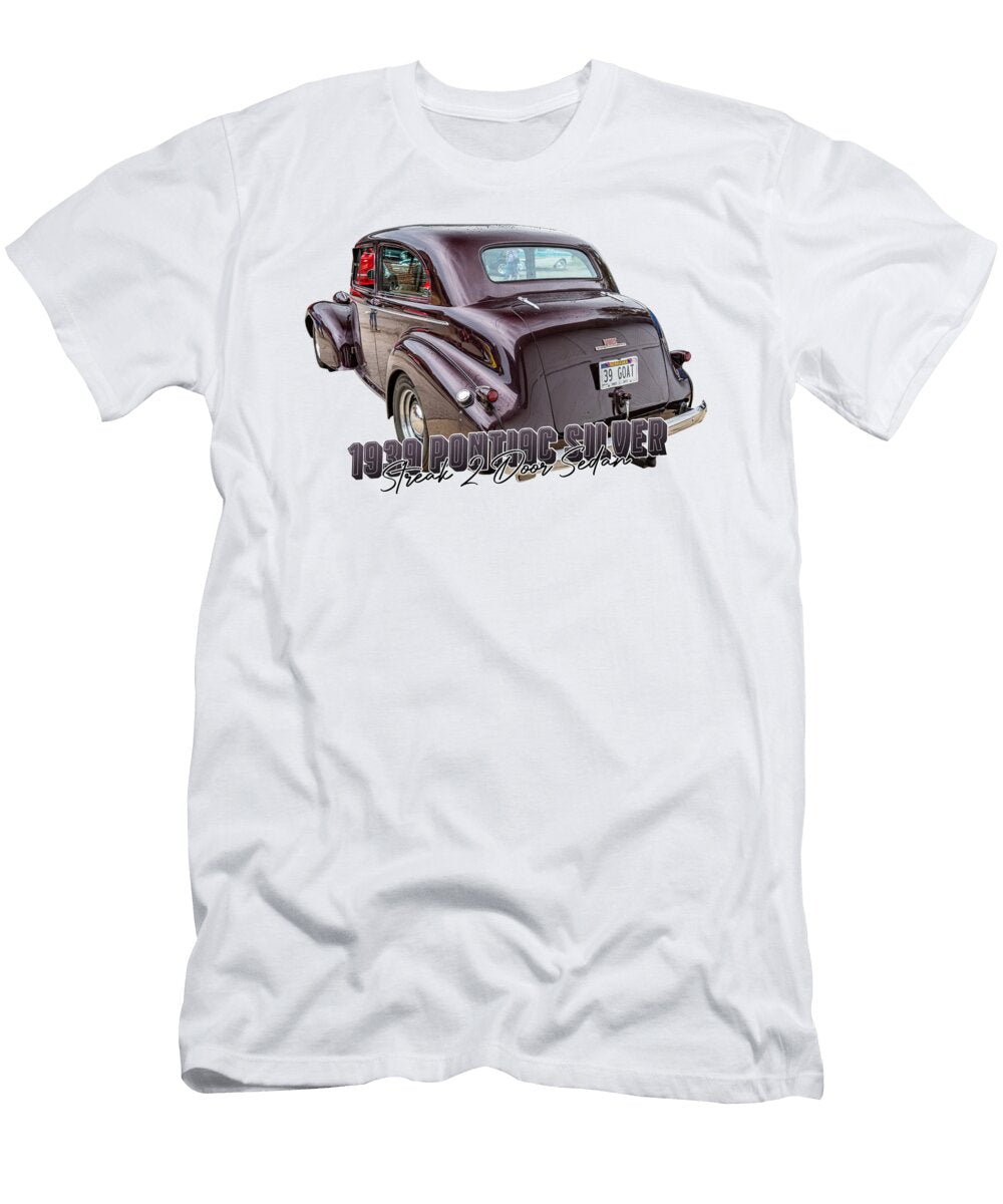 3 1939 Pontiac Silver Streak 2 Door Sedan Gestalt Imagery T-Shirt