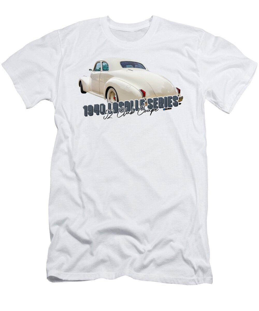 3 1940 Lasalle Series 52 Club Coupe Gestalt Imagery T-Shirt