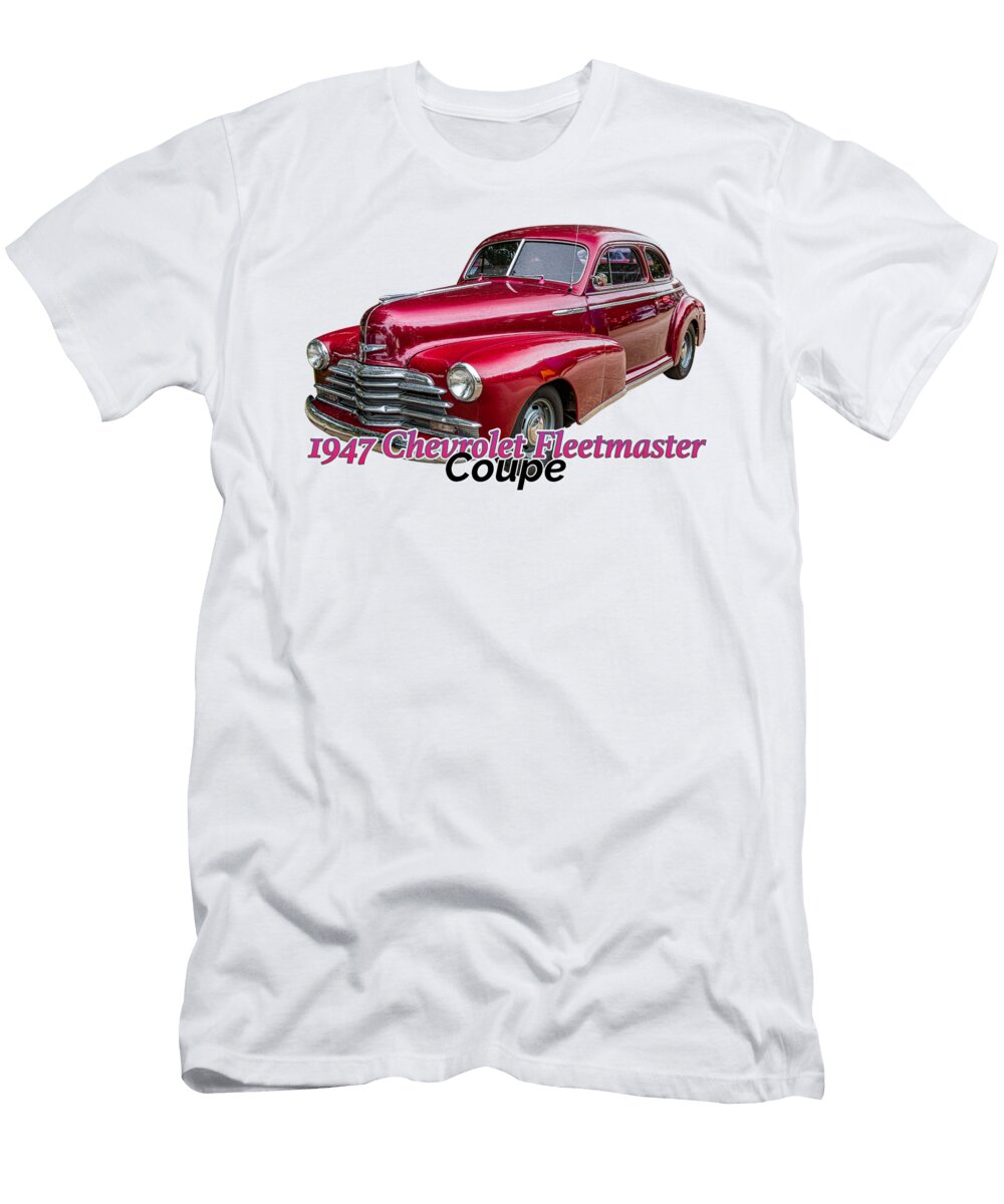 3 1947 Chevrolet Fleetmaster Coupe Gestalt Imagery T-Shirt