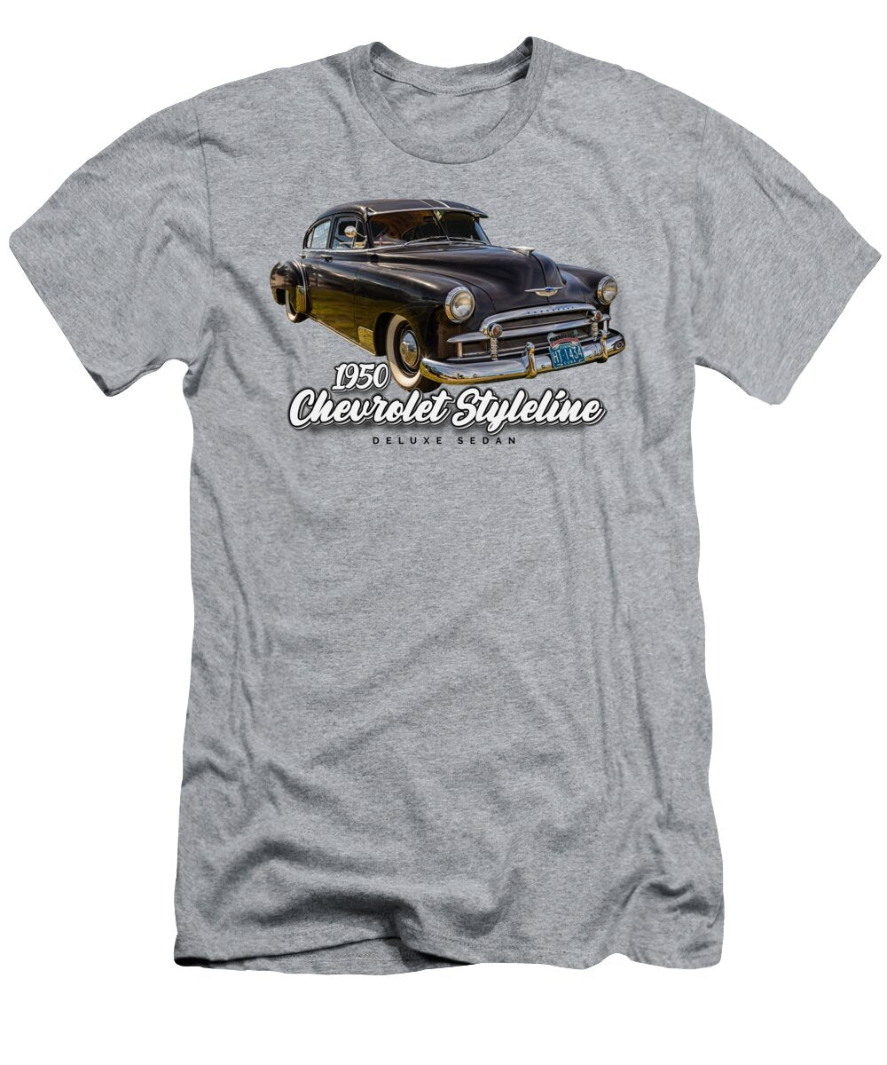 3 1950 Chevrolet Styleline Deluxe Sedan Gestalt Imagery T-Shirt