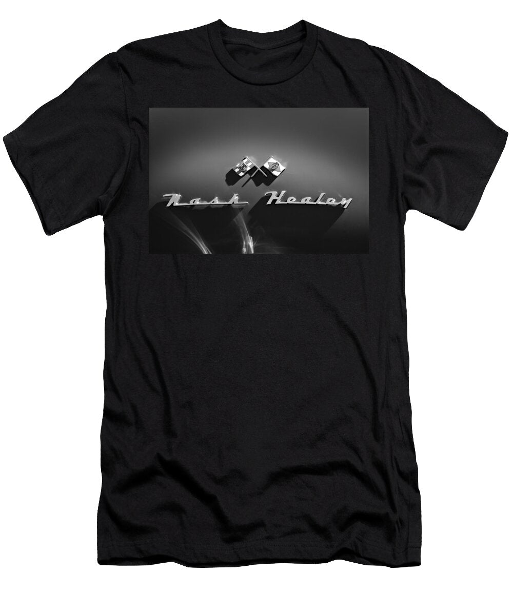 3 1953 Nash Healey Roadster Emblem Jill Reger T-Shirt