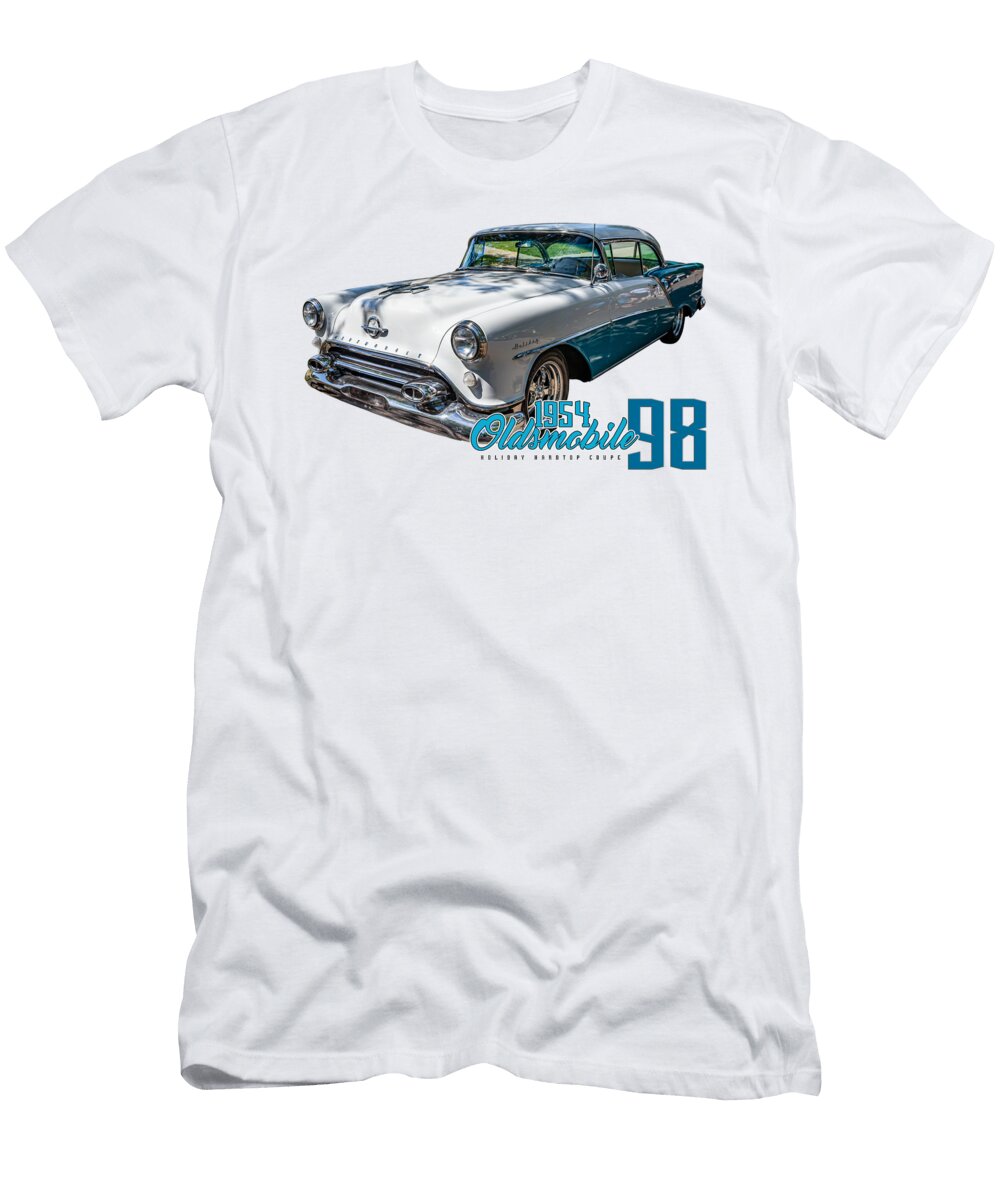 3 1954 Oldsmobile 98 Holiday Hardtop Coupe Gestalt Imagery T-Shirt