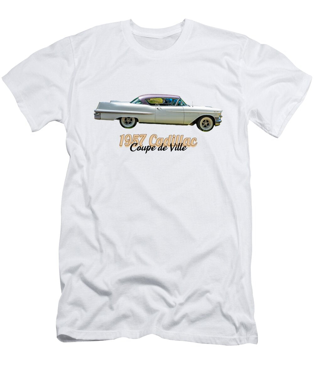 3 1957 Cadillac Coupe De Ville Gestalt Imagery T-Shirt