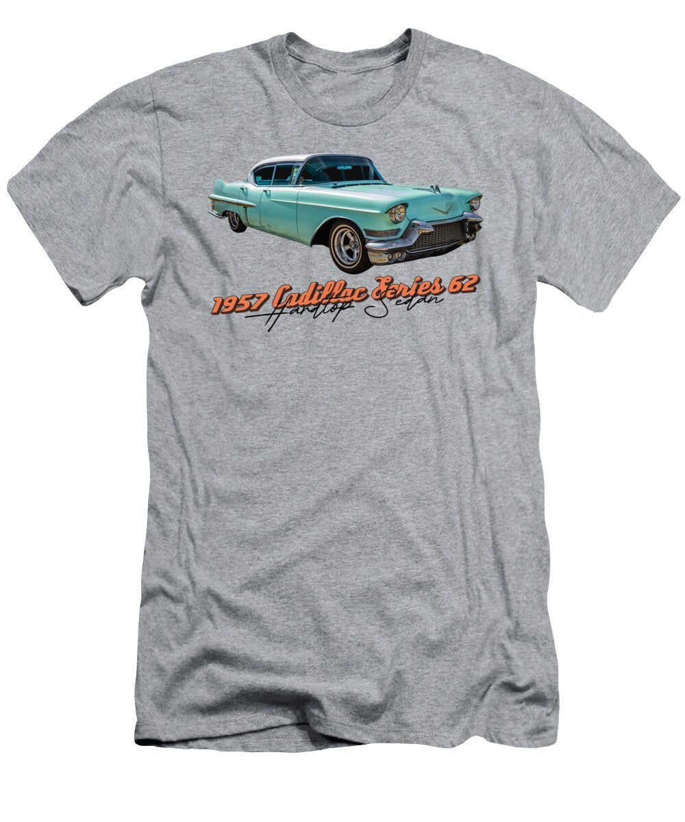3 1957 Cadillac Series 62 Hardtop Sedan Gestalt Imagery T-Shirt