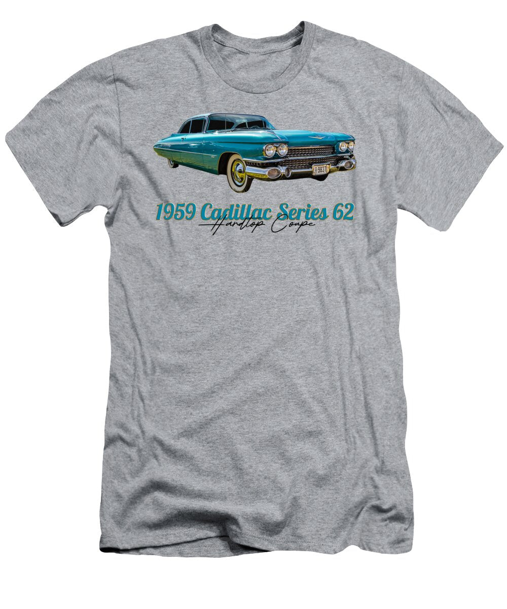 3 1959 Cadillac Series 62 Hardtop Coupe Gestalt Imagery T-Shirt