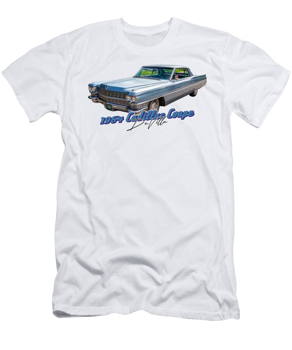 3 1964 Cadillac Coupe Deville Gestalt Imagery T-Shirt