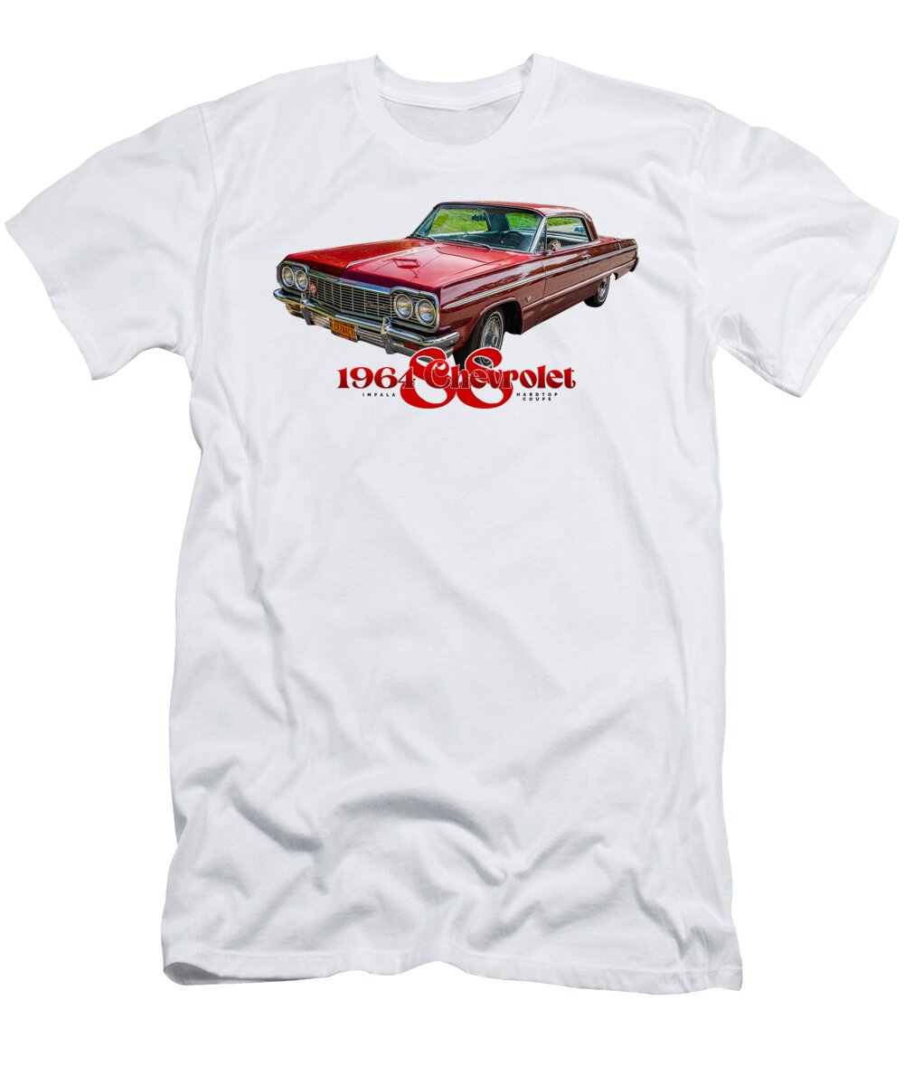 3 1964 Chevrolet Impala Ss Hardtop Coupe Gestalt Imagery T-Shirt