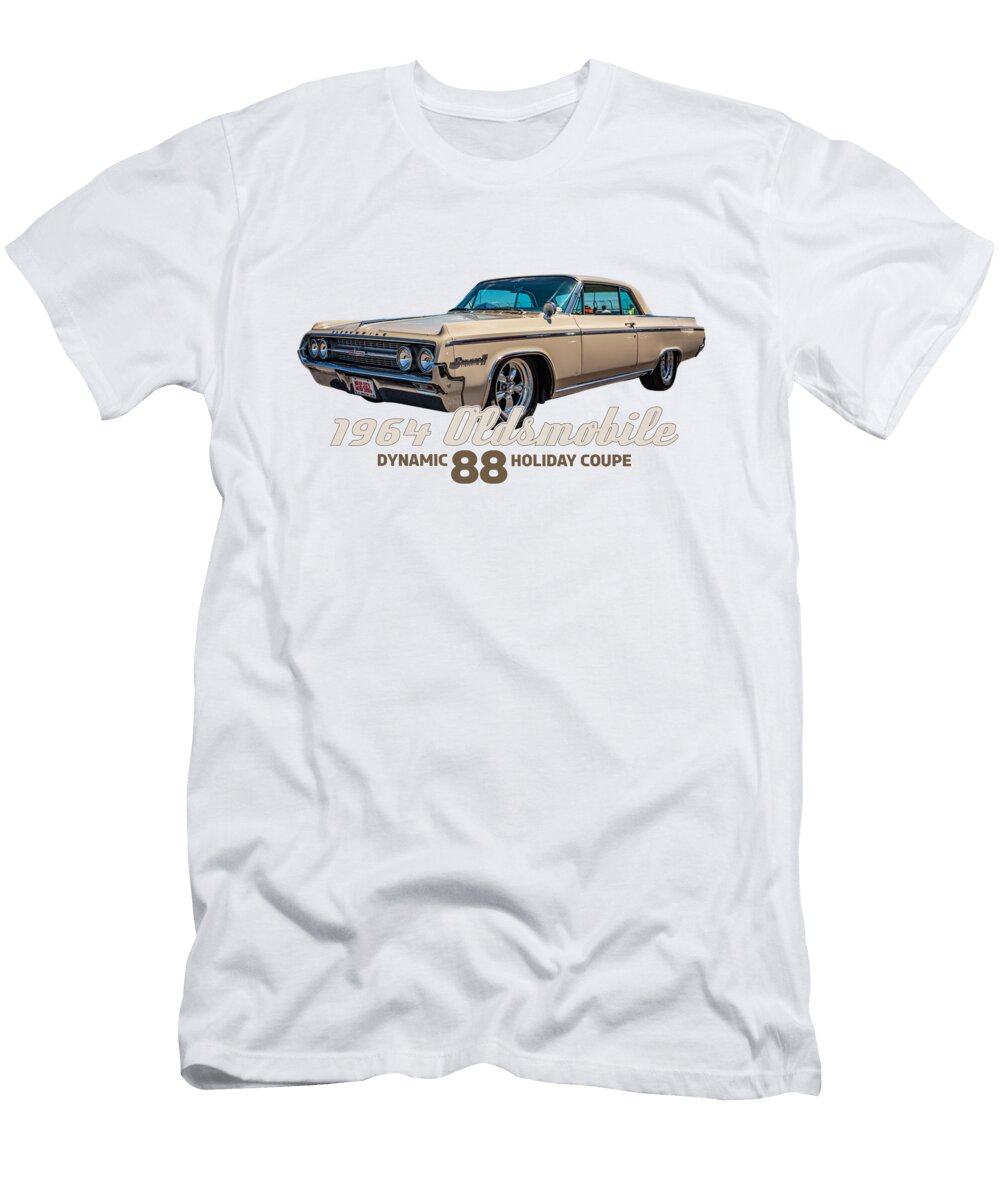 3 1964 Oldsmobile Dynamic 88 Holiday Coupe Gestalt Imagery T-Shirt