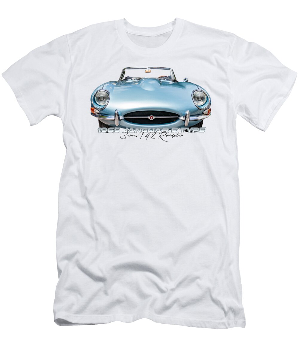 3 1965 Jaguar E Type Series 1 42 Roadster Gestalt Imagery T-Shirt