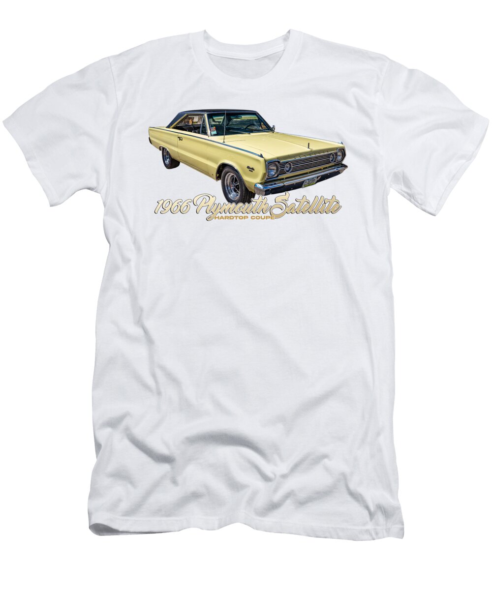 3 1966 Plymouth Satellite Hardtop Coupe Gestalt Imagery T-Shirt