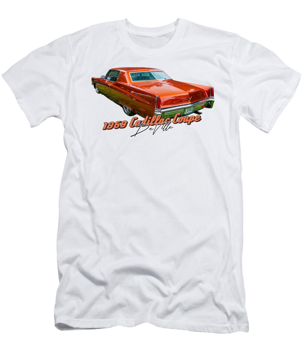 3 1969 Cadillac Coupe Deville Gestalt Imagery T-Shirt