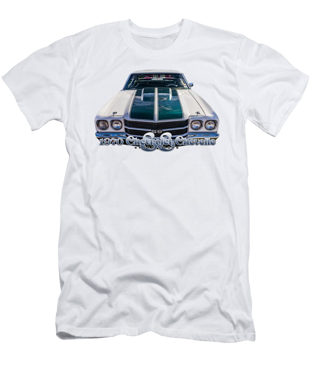 3 1970 Chevrolet Chevelle Ss Sport Coupe Gestalt Imagery T-Shirt