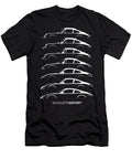 3 Boxer Sports Car Silhouettehistory Gabor Vida T-Shirt