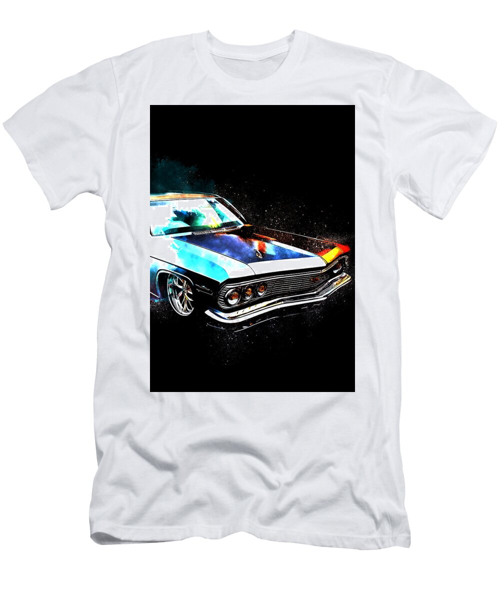 3 Chevrolet Impala Chevrolet Lowrider Muscle Edgar Dorice T-Shirt