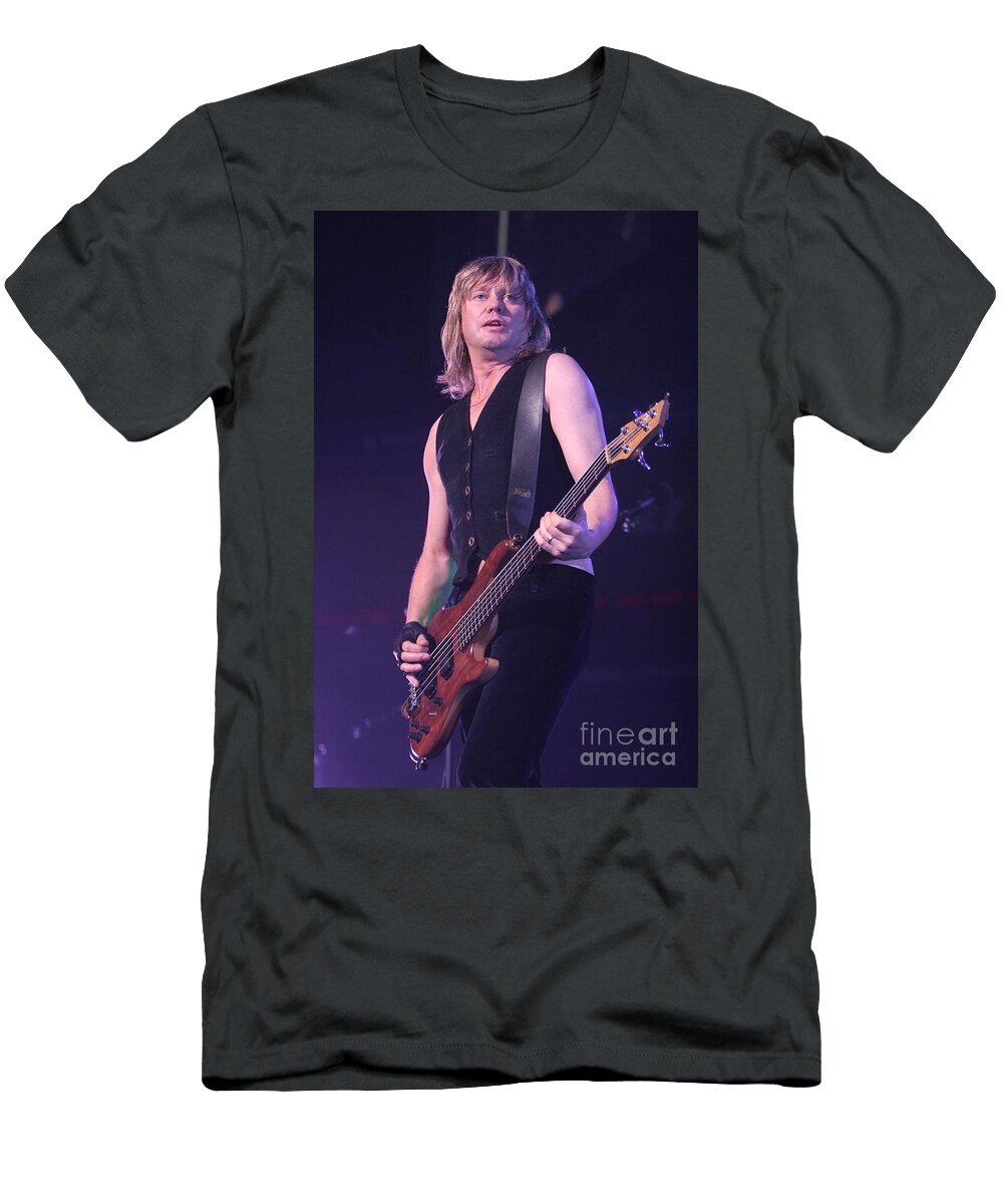 3 Def Leppard Rick Savage Concert Photos T-Shirt