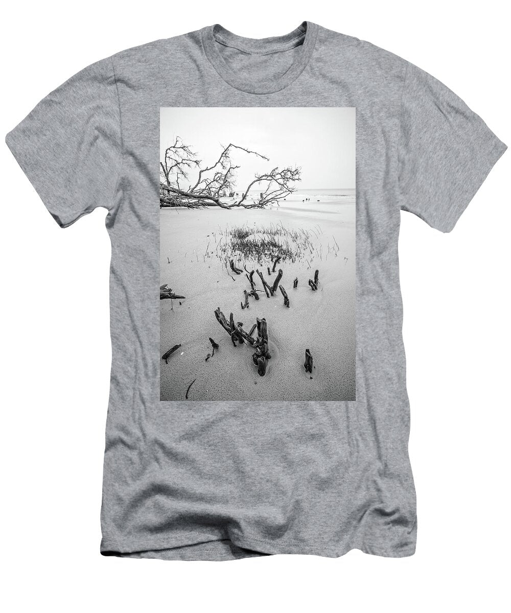 3 Drift Wood on Hunting Island South Carolina Alex Grichenko T-Shirt