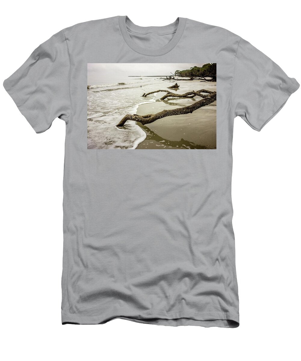 3 Drift Wood on Hunting Island South Carolina Alexandr Grichenko T-Shirt