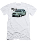 3 Exclusive Czech Family Gray Car Skoda Fabia B Sedan Vladyslav Shapovalenko T-Shirt