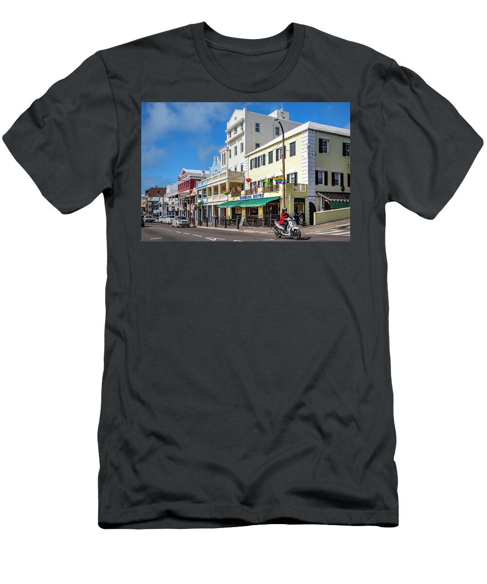 3 Front Street Hamilton Bermuda Lumiere T-Shirt