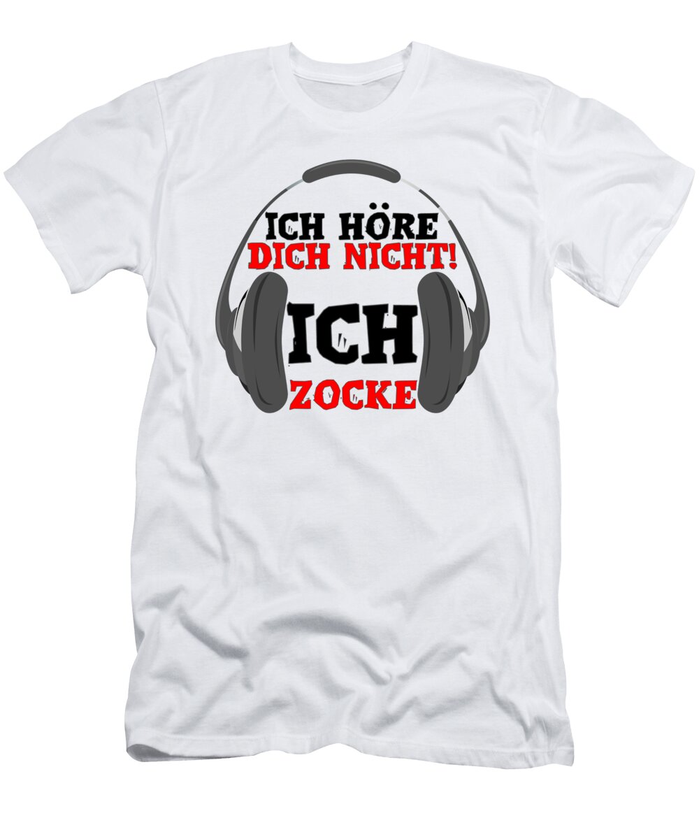 3 Gaming Headphone I Cant Hear You Florian Dold Art T-Shirt