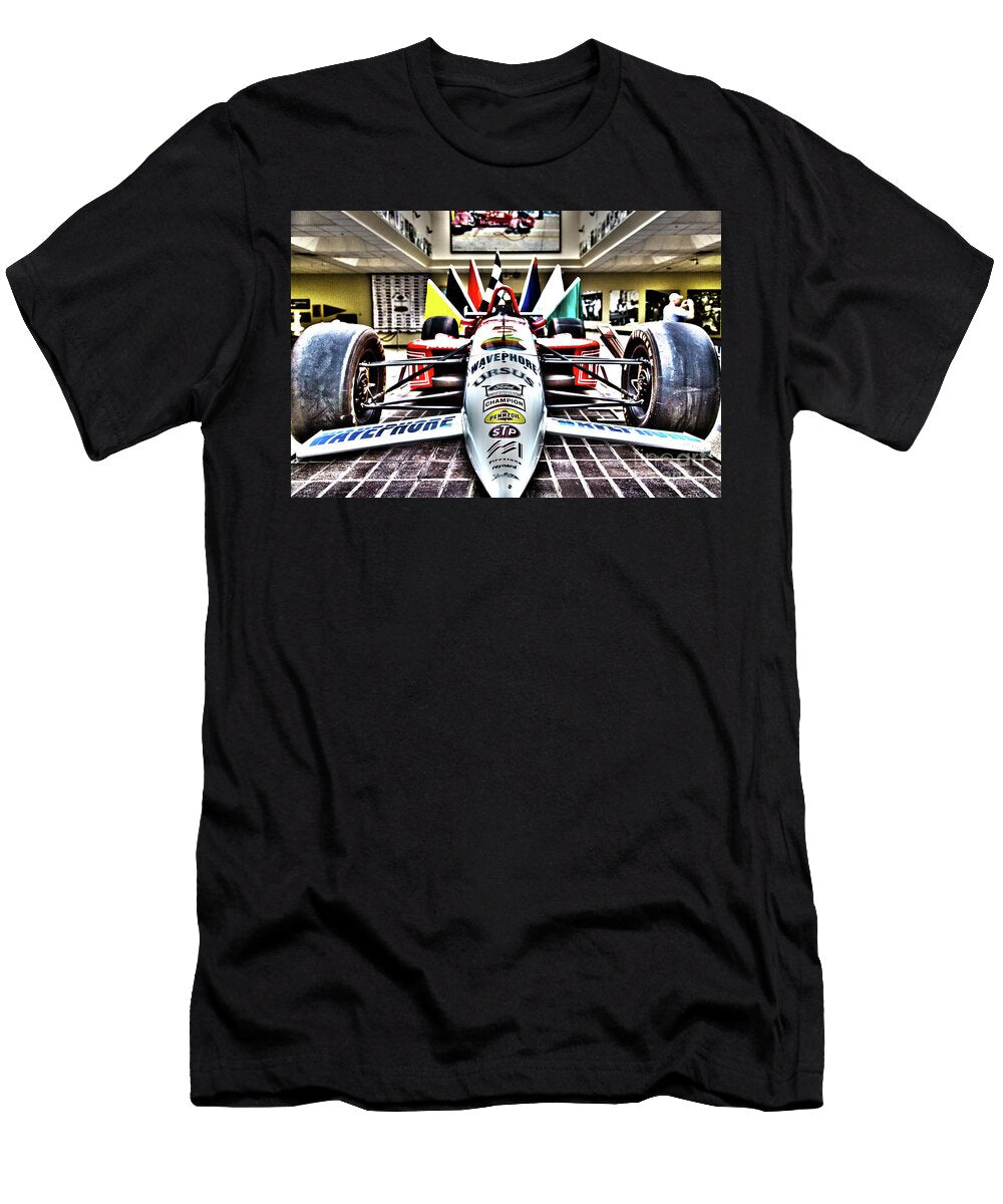 3 Indy Race Car Museum Elite Image Photography By Chad Mcdermott T-Shirt
