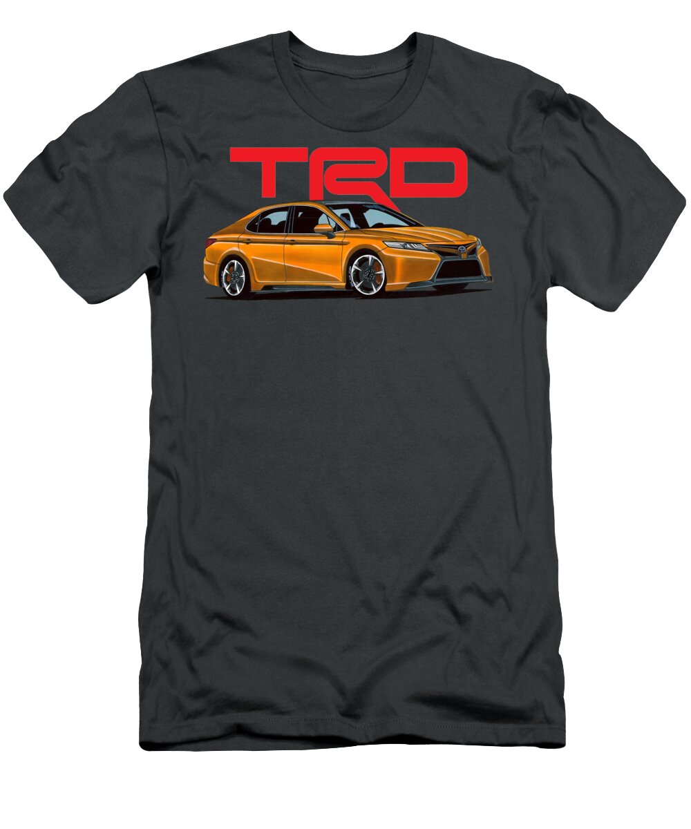 3 Japanese Jdm Legend 4 Door Sedan Trd Toyota Camry Xv70 V6 35l Vladyslav Shapovalenko T-Shirt