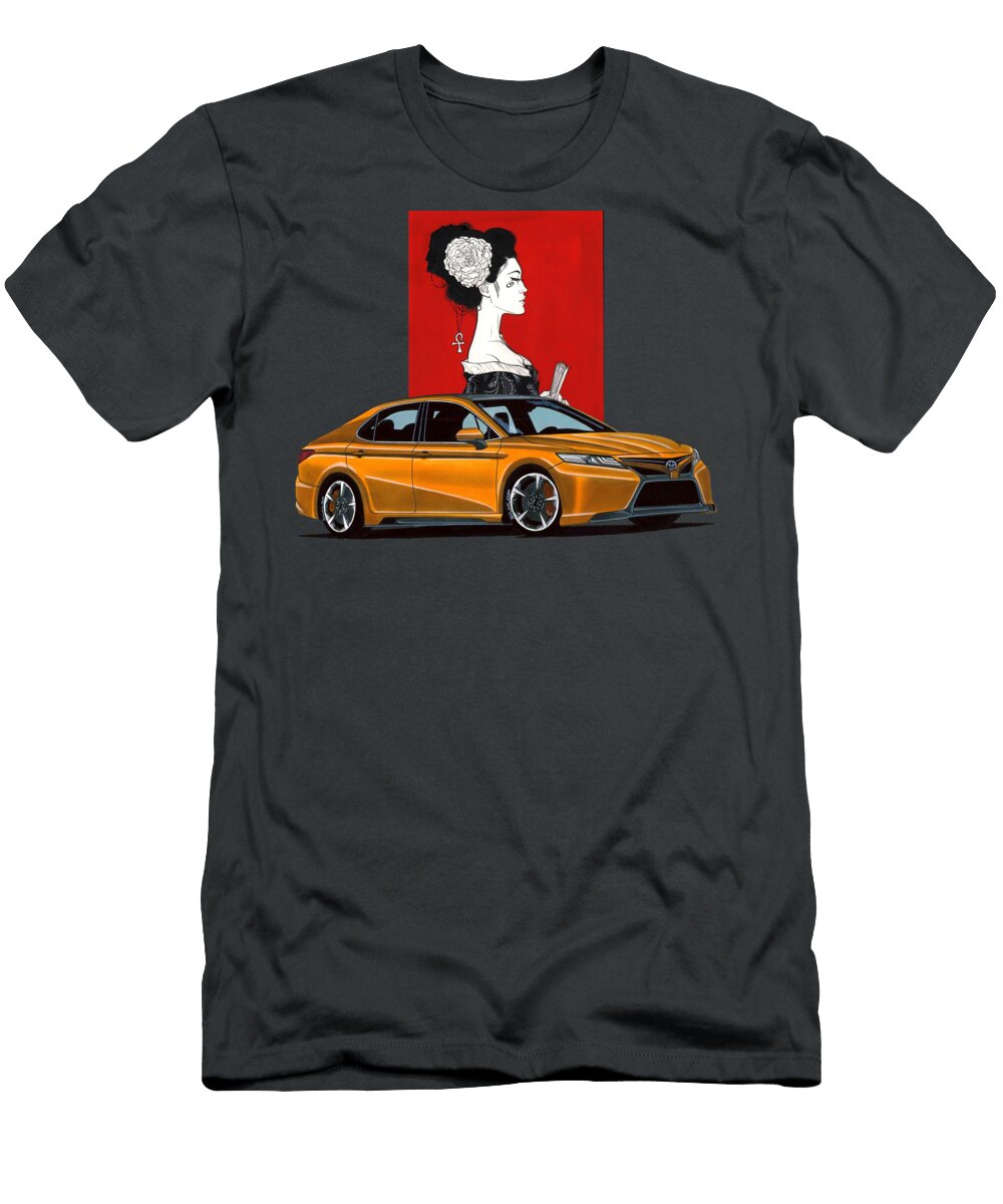 3 Japanese Jdm Legend 4 Door Sedan Trd Toyota Camry Xv70 V6 35l with Kabushiki Gaisha Vladyslav Shapovalenko T-Shirt