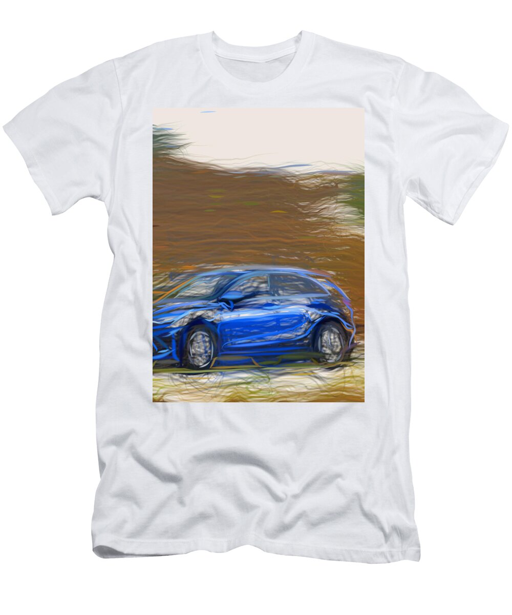 3 Kia Ceed Hatchback 0 Drawing Carstoon Concept T-Shirt