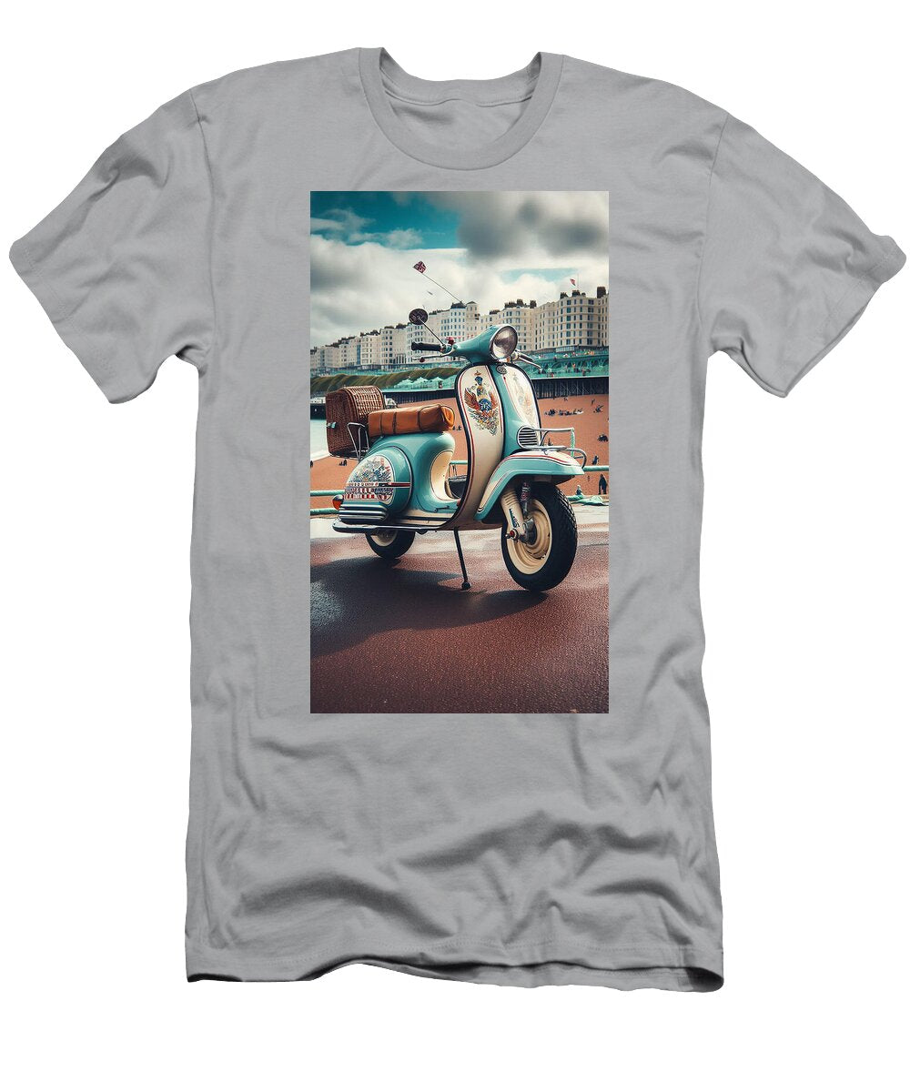 3 Lambretta Scooter Stephen Smith Galleries T-Shirt