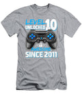 3 Level 10 Unlocked Awesome 2011 Video Game 10th Birthday Laith Lujain T-Shirt