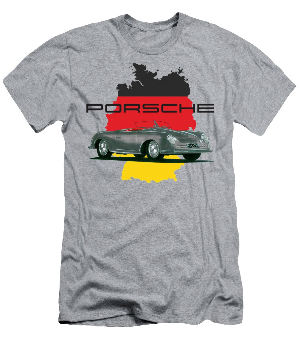 3 Porsche 356 Roadster Number 1 1948 Vladislav Shapovalenko T-Shirt