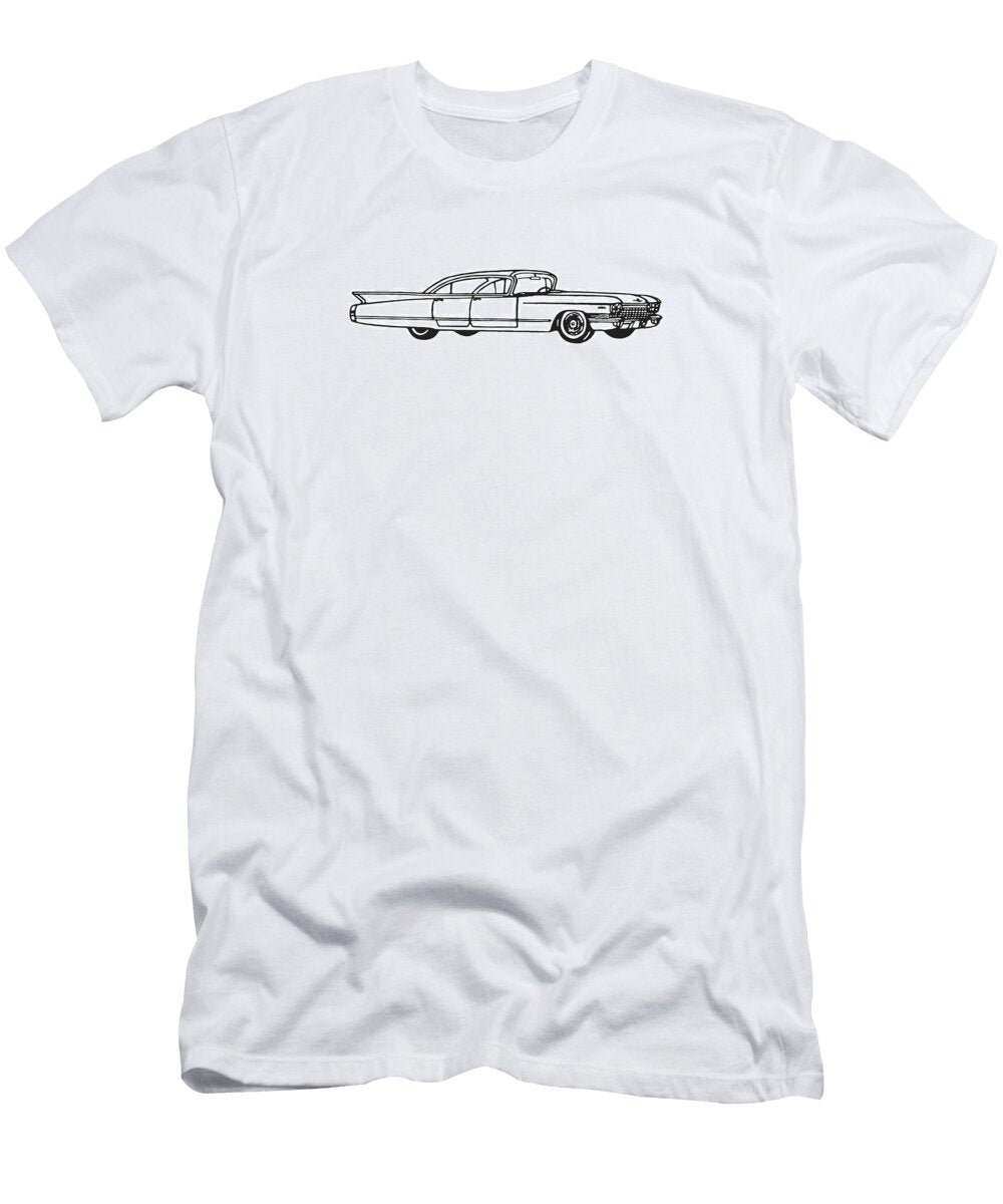 3 Striped Cadillac Csa Images T-Shirt
