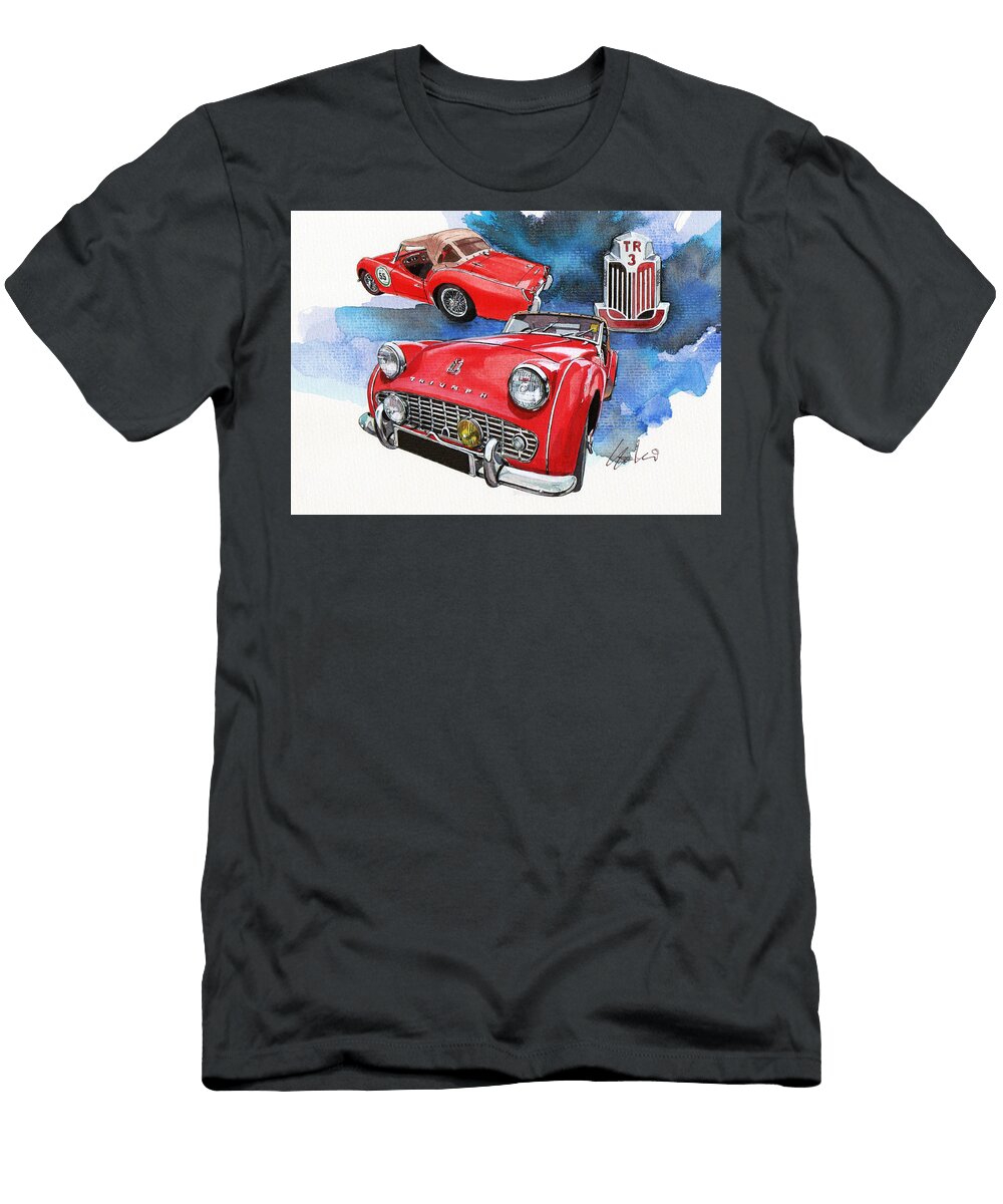 3 Triumph Tr3 Yoshiharu Miyakawa T-Shirt