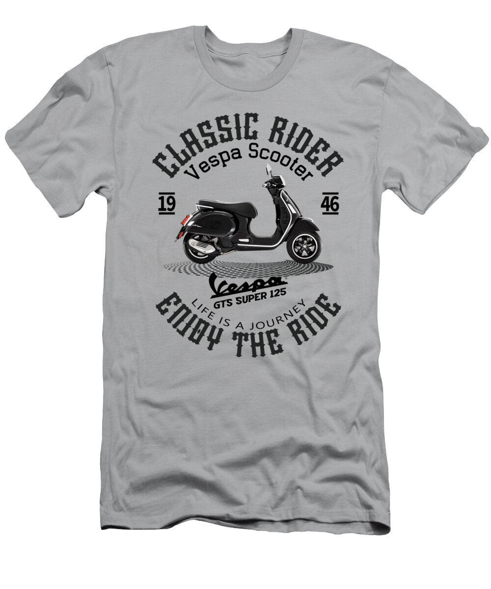 3 Vespa Gts Super 125 Ramkumar Gr T-Shirt