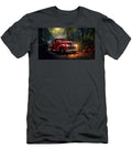 3 Vintage Red Truck in Jungle Evie Carrier T-Shirt