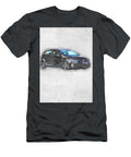 3 Volkswagen Golf Gti Volkswagen Hatchback Black Ola Kunde T-Shirt