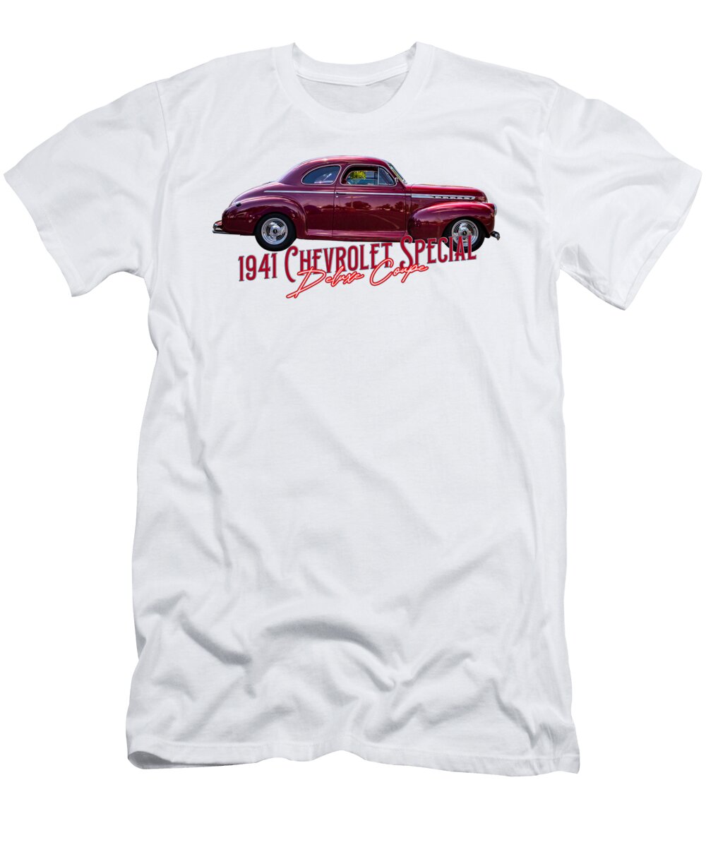 30 1941 Chevrolet Special Deluxe Coupe Gestalt Imagery T-Shirt