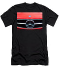 300 Mercedes Benz Sl Roadster Hood Emblem Jill Reger T-Shirt