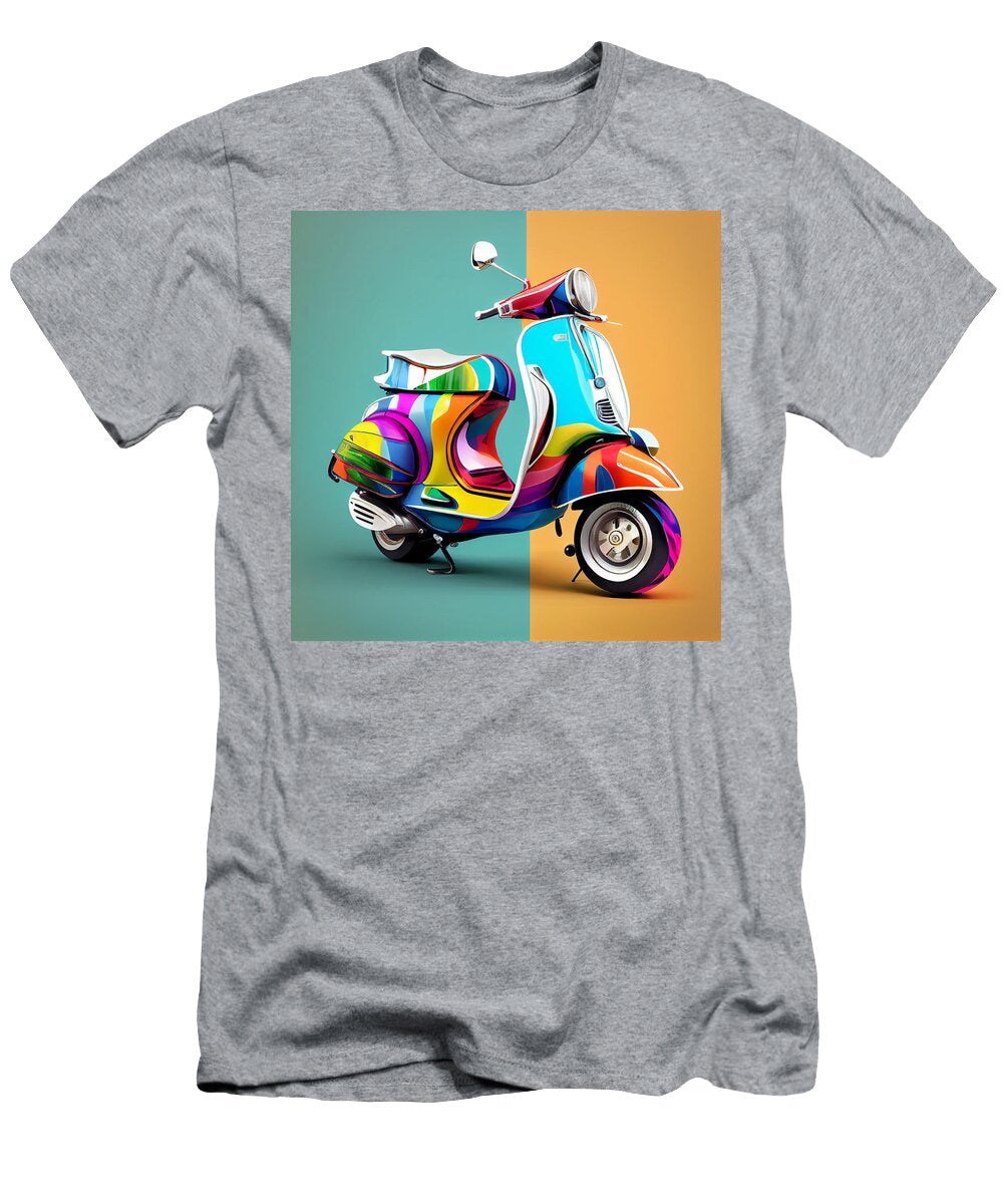 31 Vespa Scooter Art Stephen Smith Galleries T-Shirt