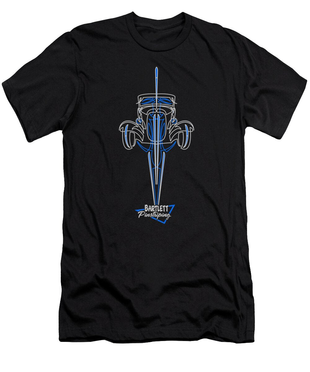 32 Coupe Pinstriping Cameron Bartlett T-Shirt