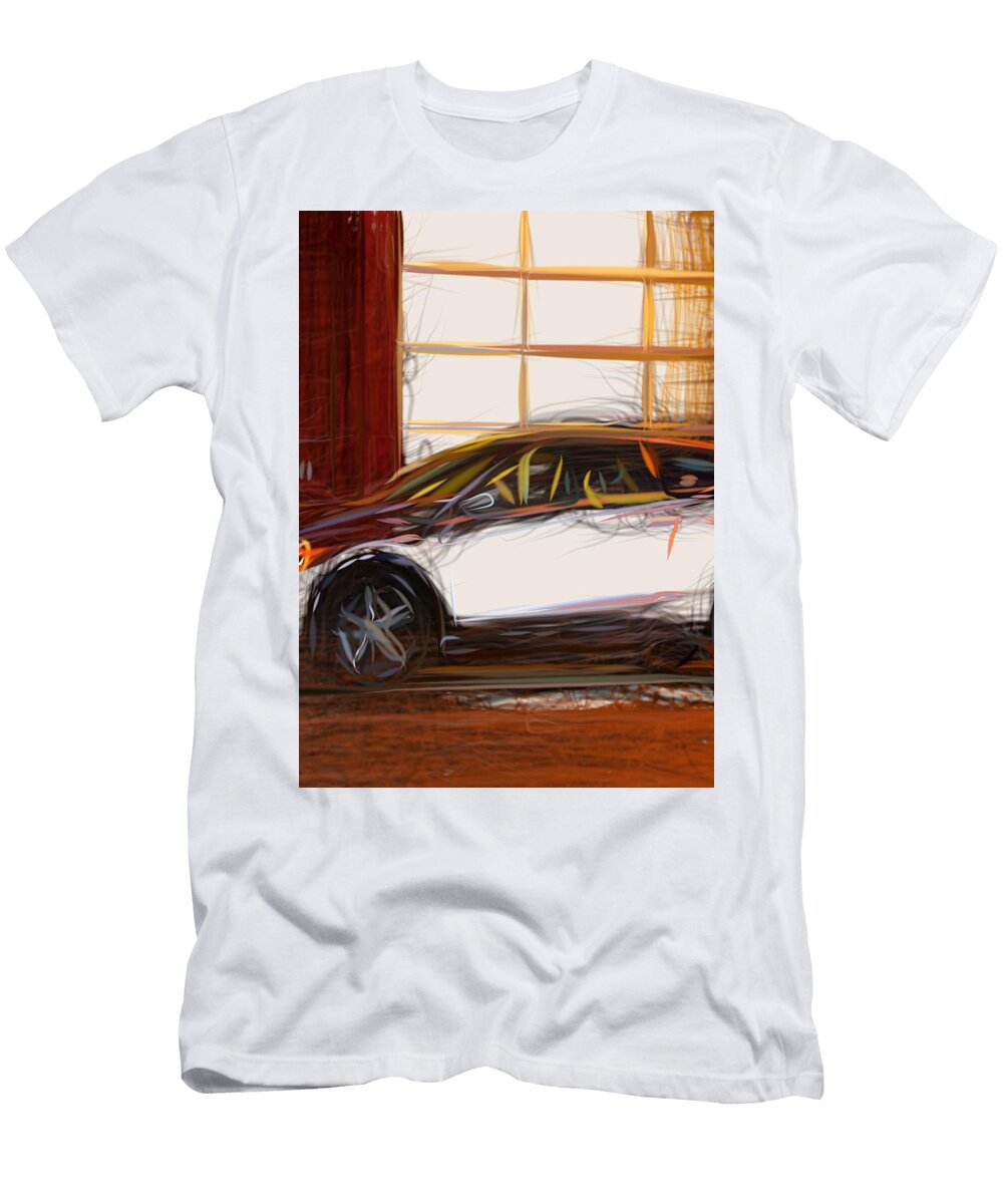 32 Honda Cr Z Hatchback Drawing Carstoon Concept T-Shirt