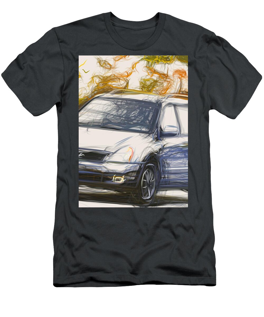 35 Kia Sedona Minivan Drawing Carstoon Concept T-Shirt