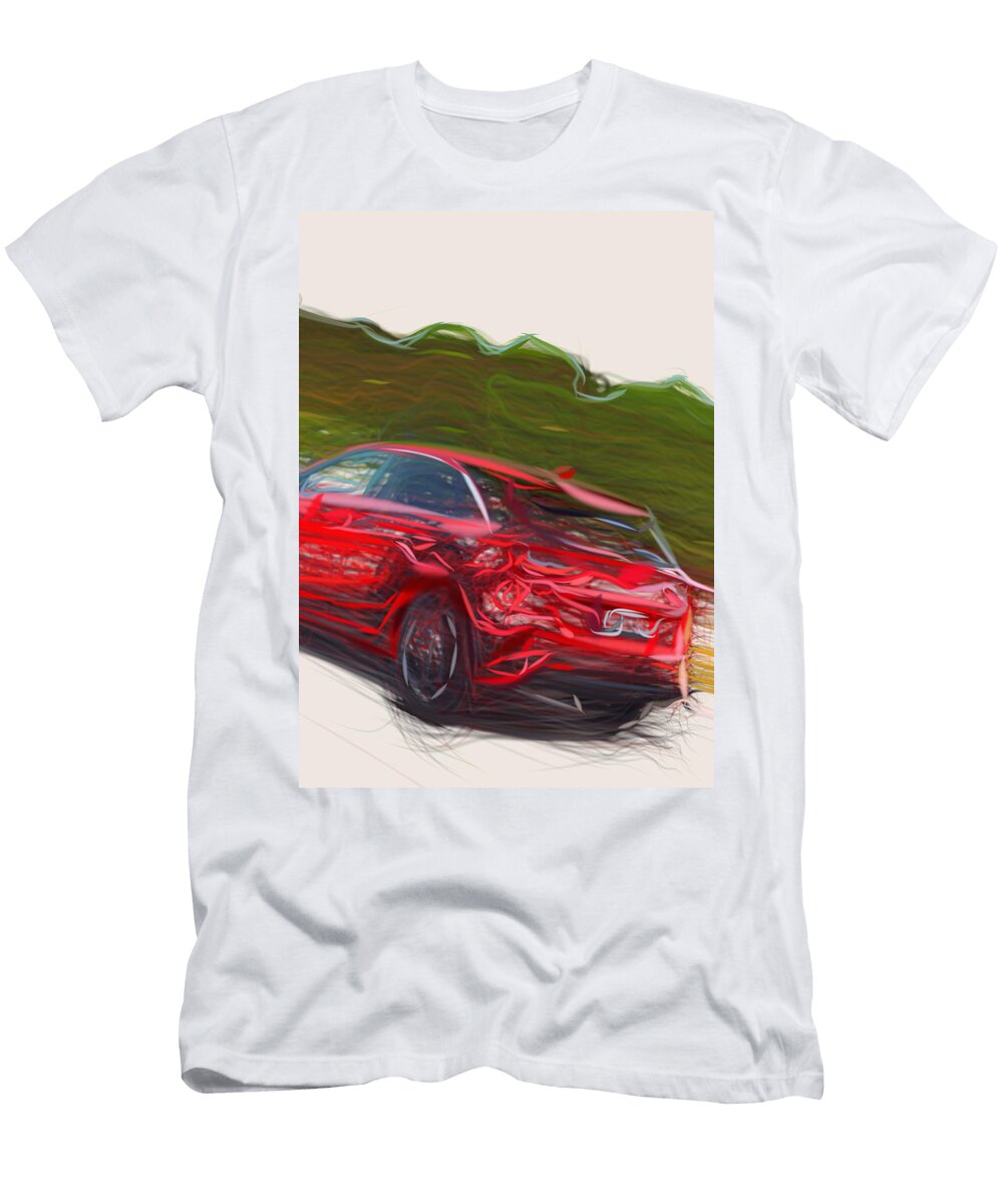 36 Kia Ceed Hatchback Drawing Carstoon Concept T-Shirt