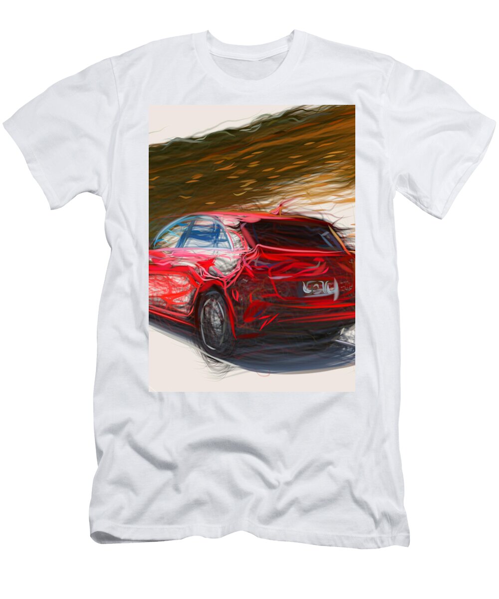 37 Kia Ceed Hatchback Drawing Carstoon Concept T-Shirt