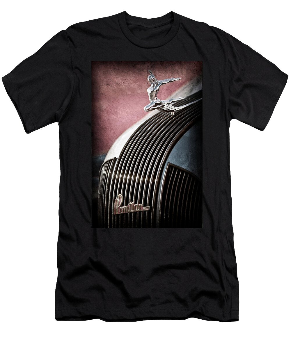 4 1935 Pontiac Sedan Hood Ornament Jill Reger T-Shirt