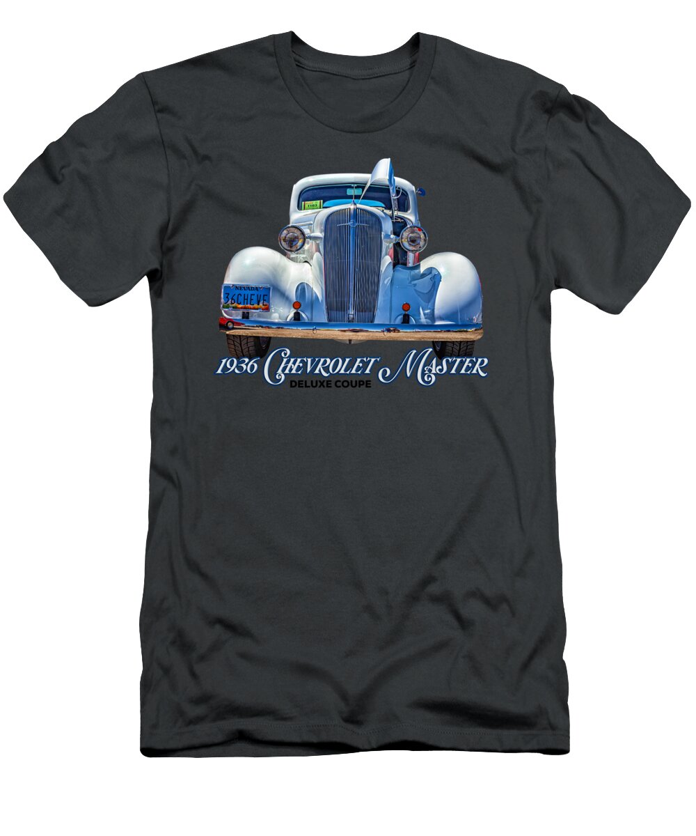 4 1936 Chevrolet Master Deluxe Coupe Gestalt Imagery T-Shirt