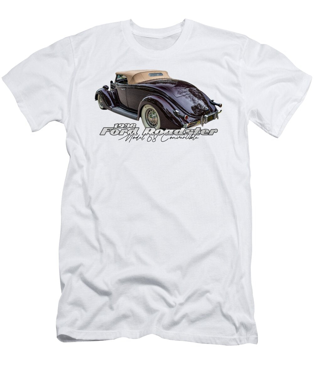 4 1936 Ford Roadster Model 68 Convertible Gestalt Imagery T-Shirt